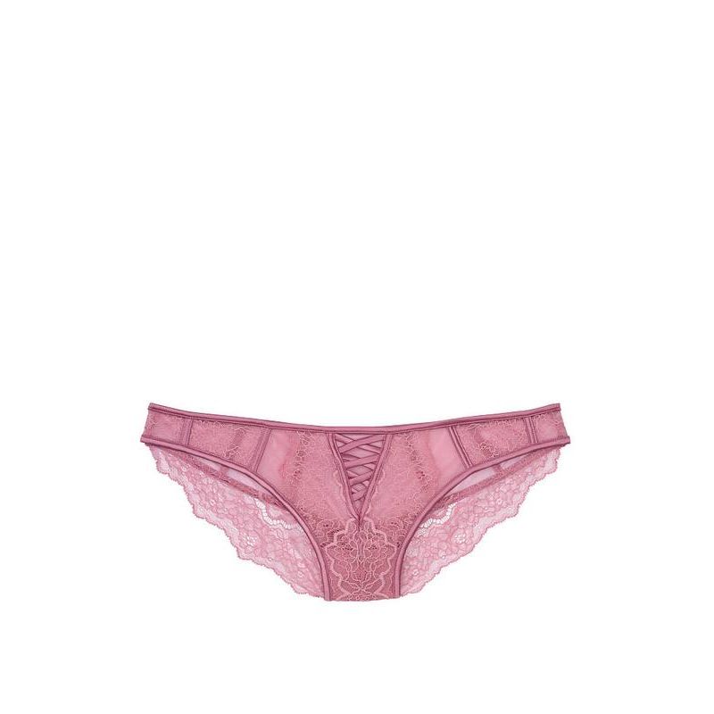 Трусики Dream Angels Floral Lace Cheekini Panty Mauve