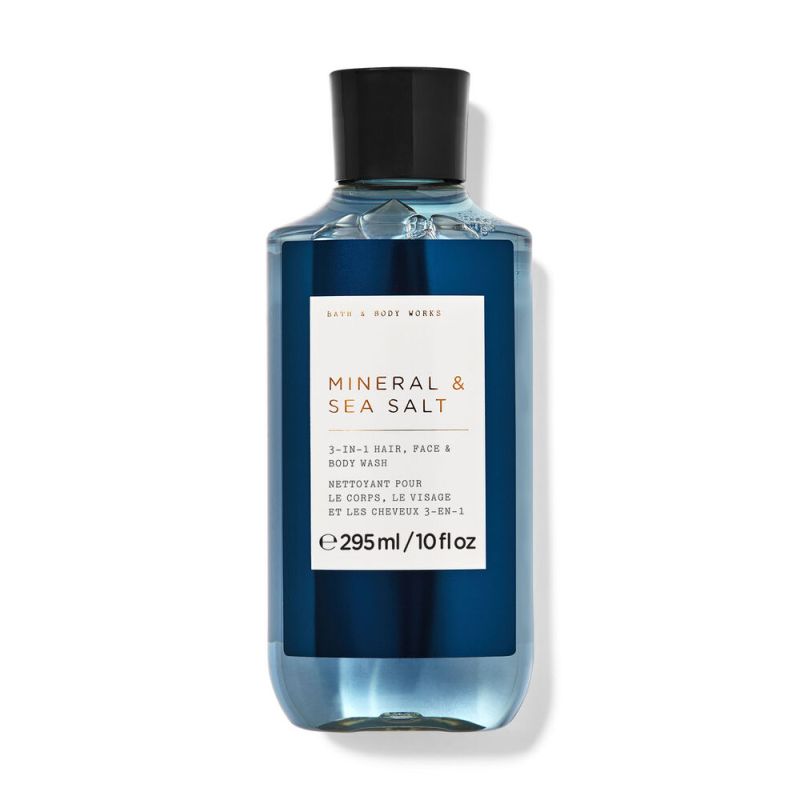 Парфумований гель для душу Mineral & Sea Salt від Bath & Body Works