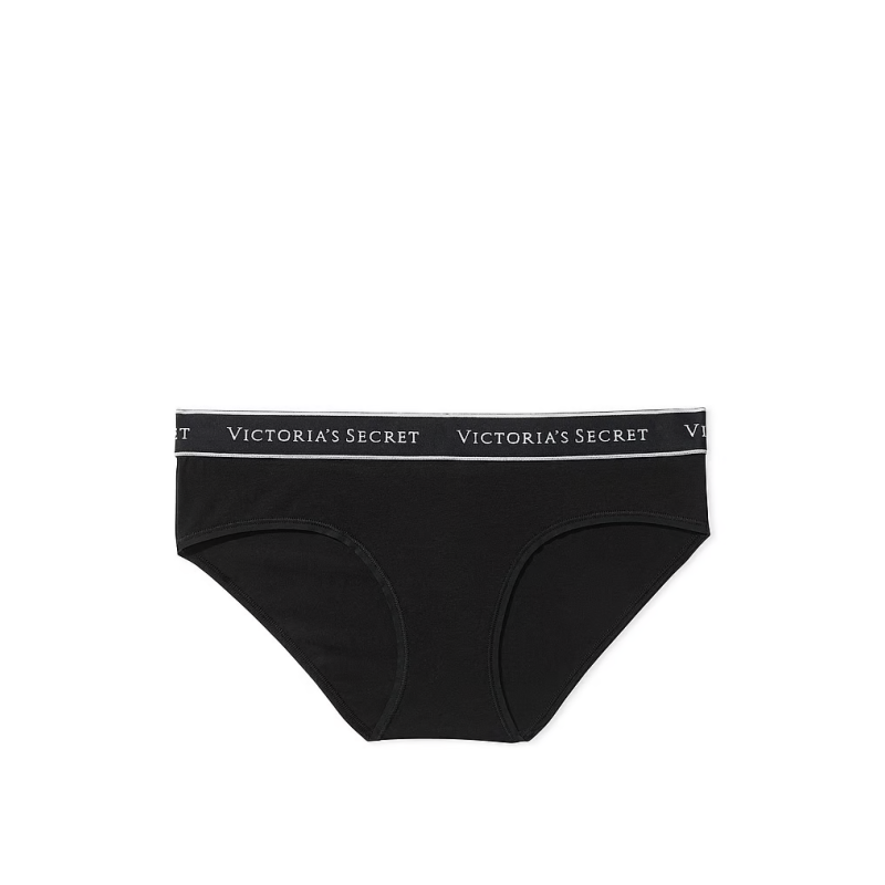 Трусики Logo Cotton Hiphugger Panty Black