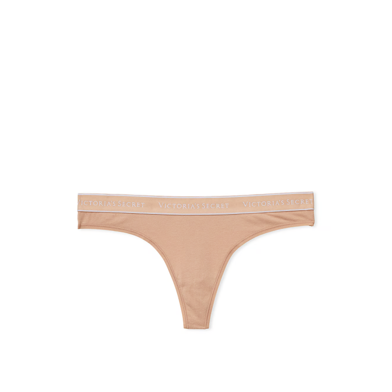 Трусики Logo Cotton Thong Panty Pralline