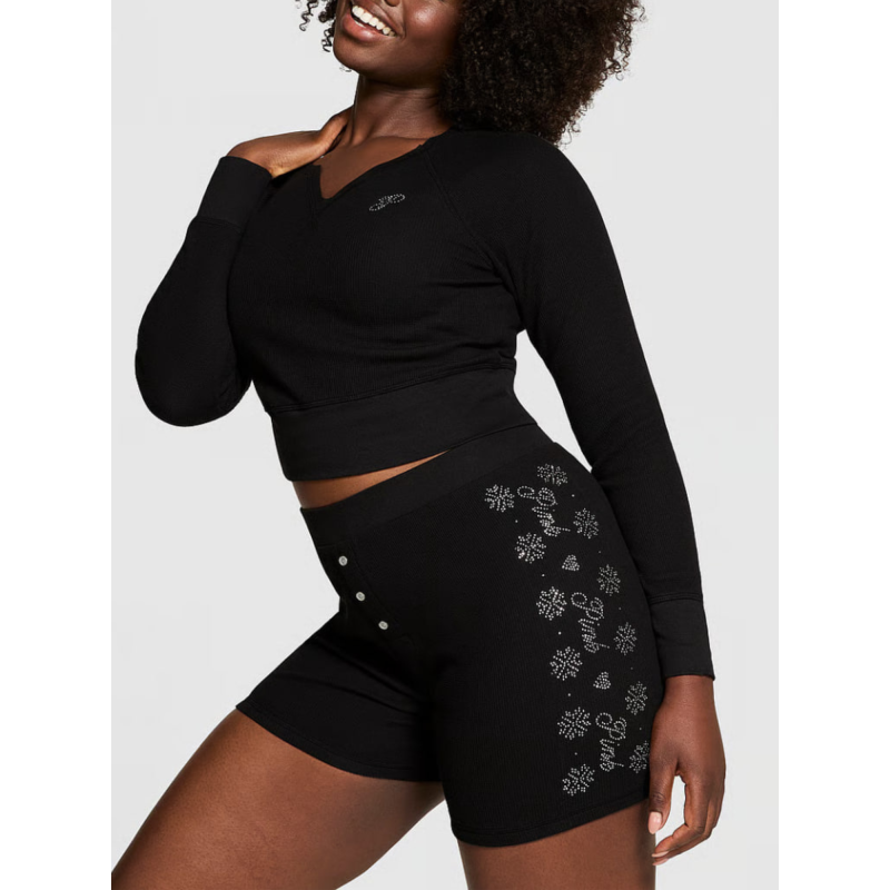 Піжама Thermal Short Pajama Set Black