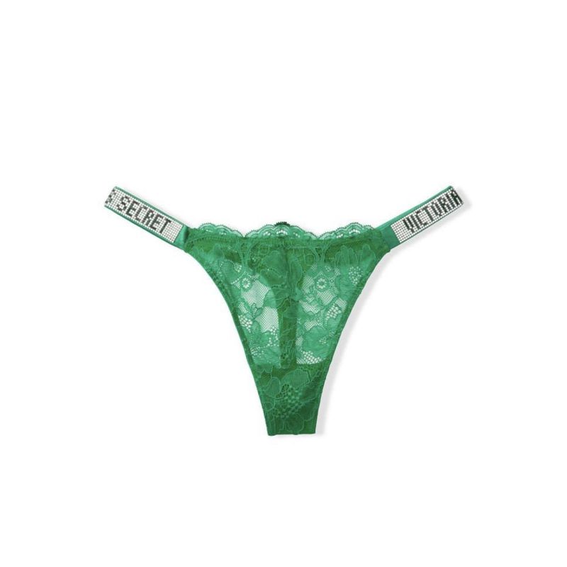 Трусики Very Sexy Shine Strap Thong Panty Green