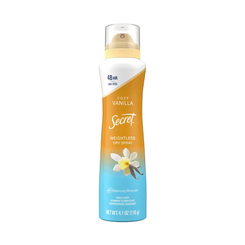 Дезодорант Weightless Dry Spray Cozy Vanilla Secret