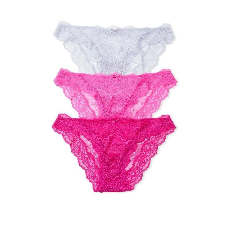Жіночі трусики Dream Angel 3-Pack Lace Cheekini Panties N