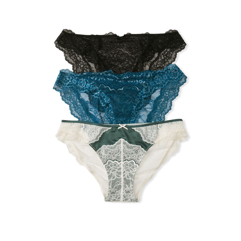 Жіночі трусики Dream Angel 3-Pack Lace Cheekini Panties N3