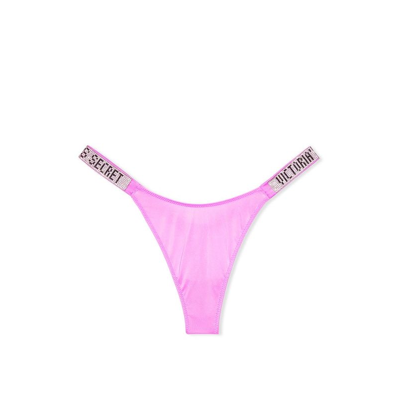 Трусики Very Sexy Shine Strap Thong Panty Berry Gelato