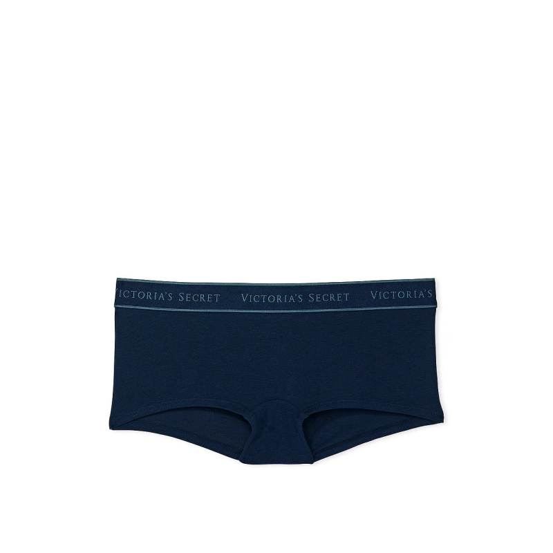 Трусики Logo Cotton Boyshort Panty Noir Navy