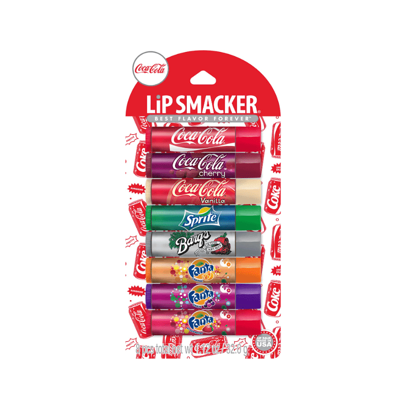 Бальзам для губ Lip Smacker із 8 шт