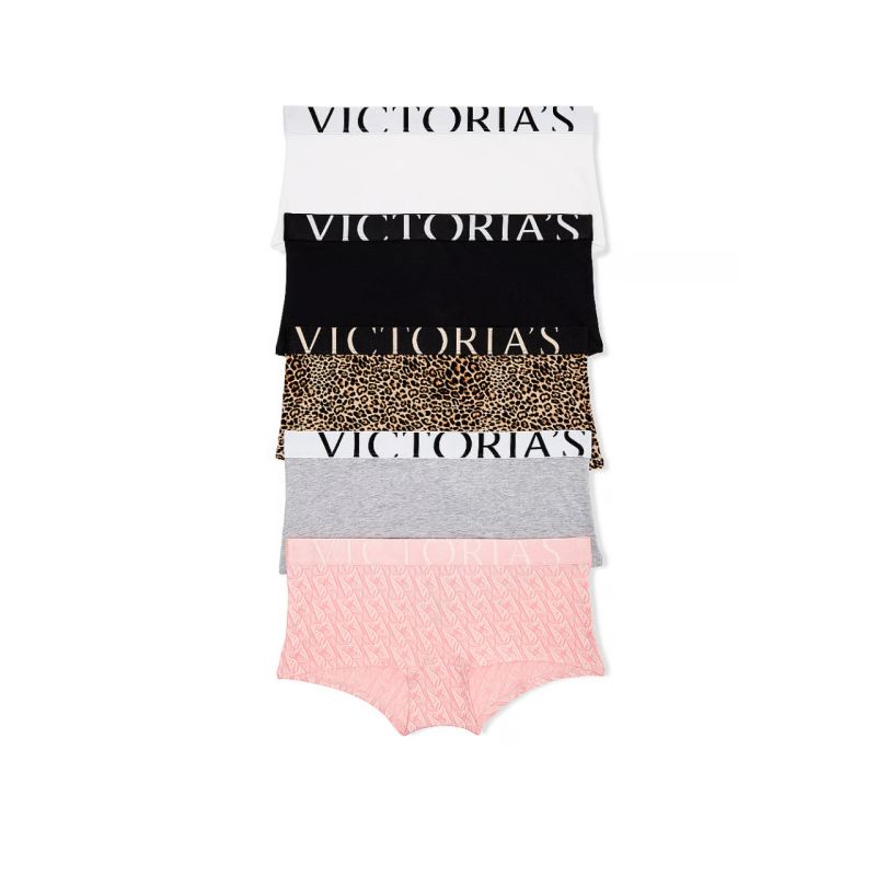 Набір трусиків 5-Pack Exploded Logo Cotton Boyshort Panties