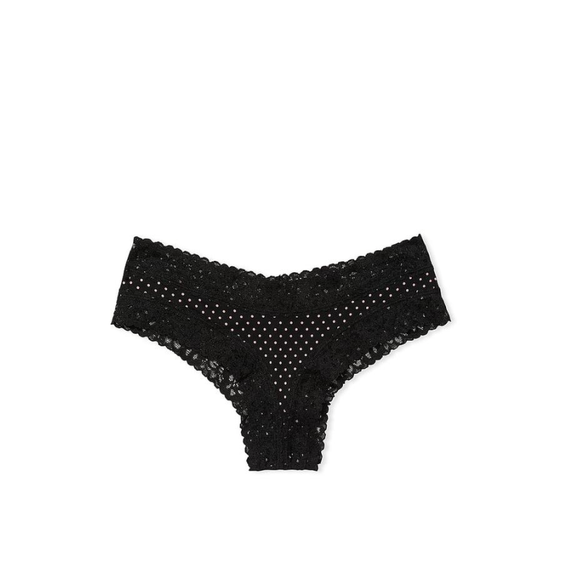 Трусики Cotton Cheeky Panty Dot Black