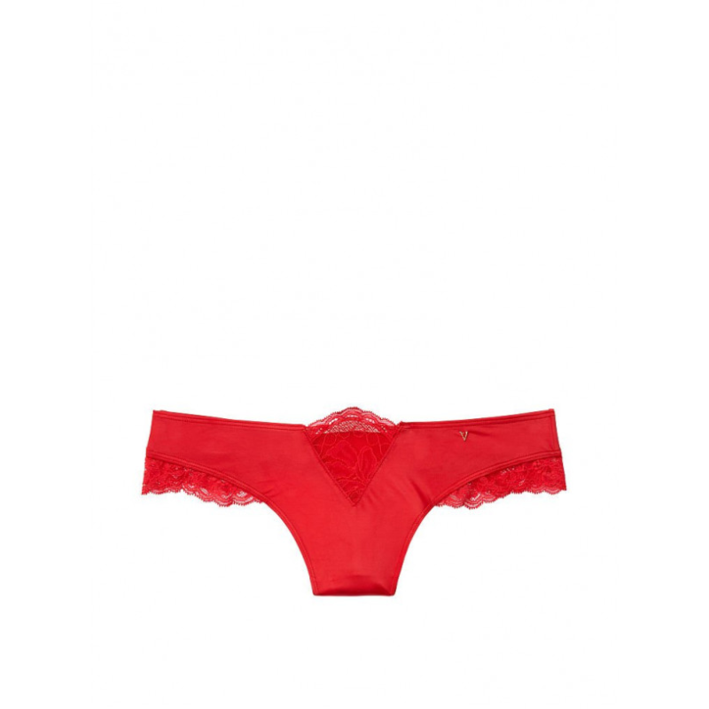 Трусики Very Sexy Micro Lace Inset Thong Panty Red