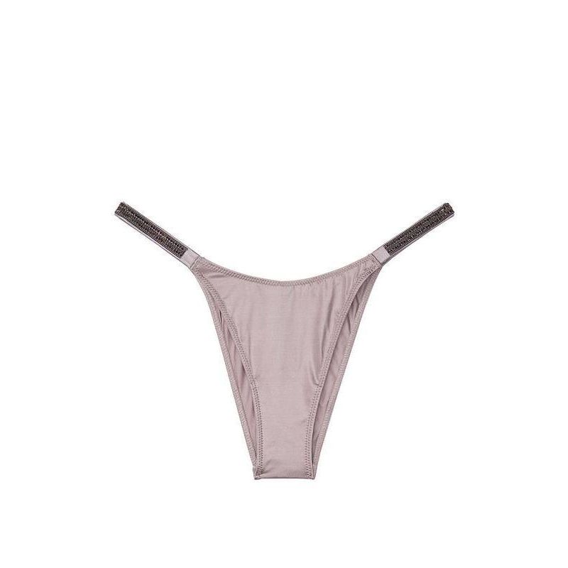 Трусики Very Sexy Shine Strap Brazilian Panty Grey