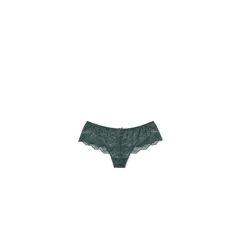 Жіночі трусики Dream Angels Floral Lace Thong Hipster Green