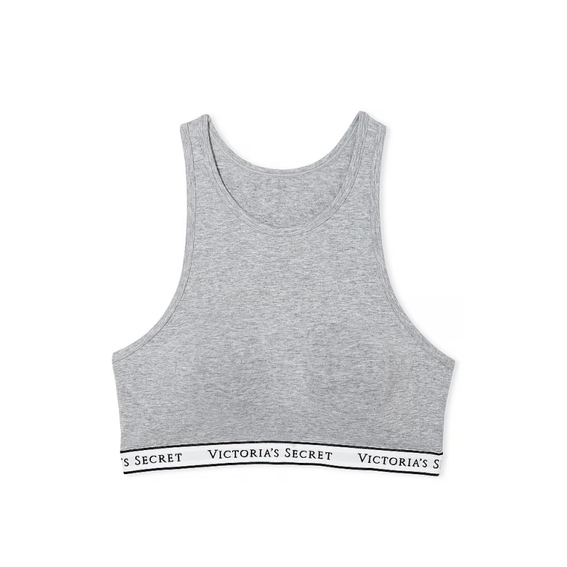 Бюстгальтер Cotton Racerback Bralette Grey