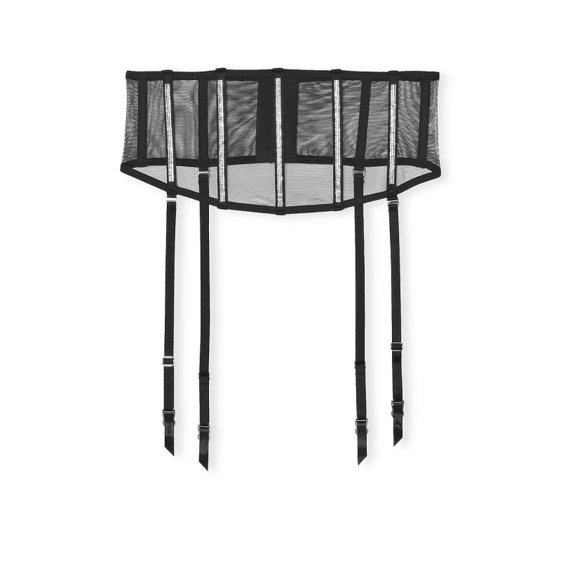 Пояс Very Sexy Shine Strap Lace Garter Belt Black