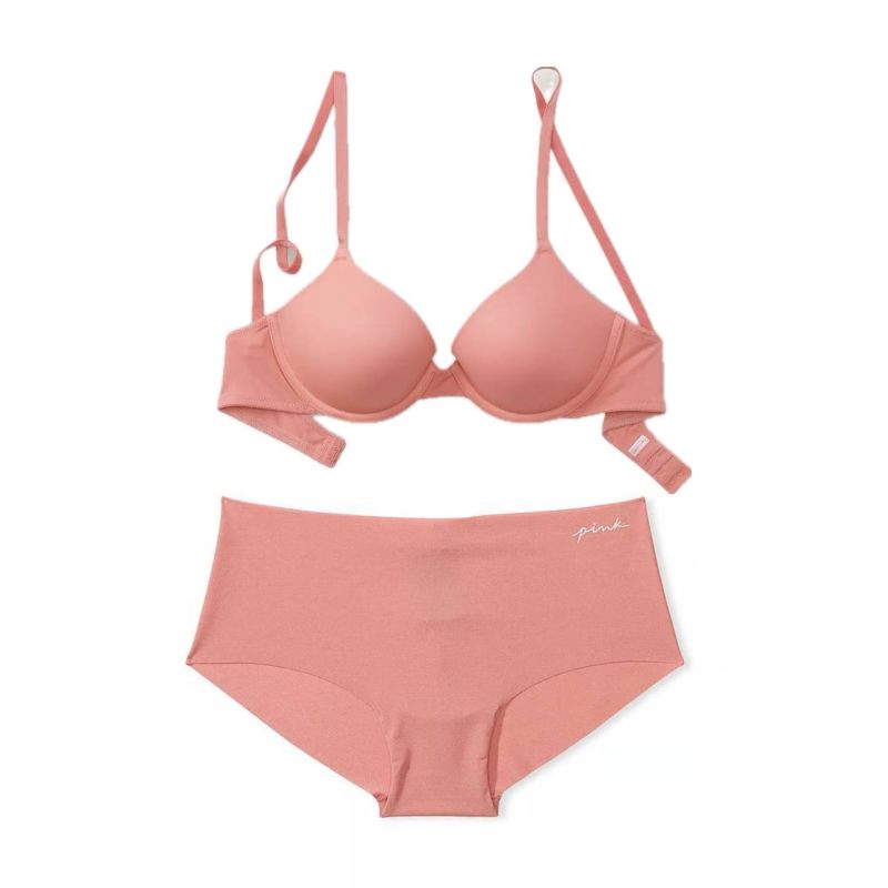 Комплект Wear Everywear T-Shirt Lightly-Lined Bra French Rose