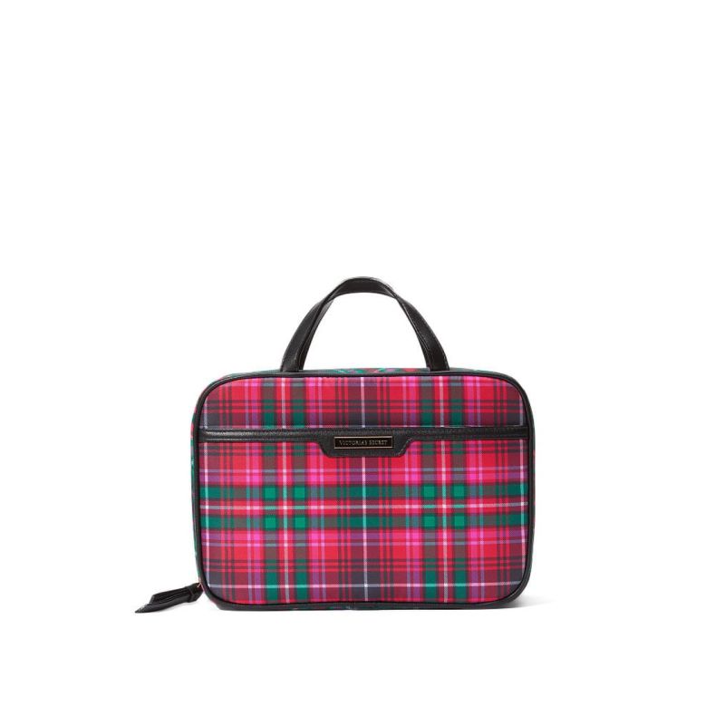Косметичка дорожня Jetsetter Hanging Bright Tartan Victoria's Secret