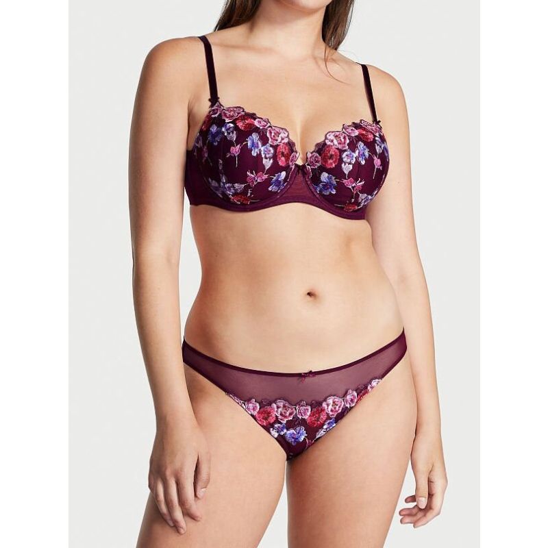 Комплект Lightly-Lined Floral Bra & Cheekini Panty Kir