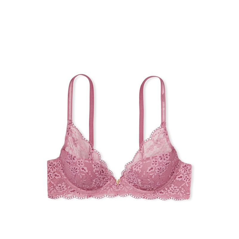 Бюстгальтер Lace Half-Pag Plunge Bra Dusk Mauve