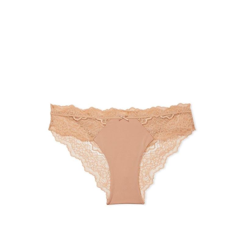 Трусики Dream Angels Lace Cheekini Panty Praline