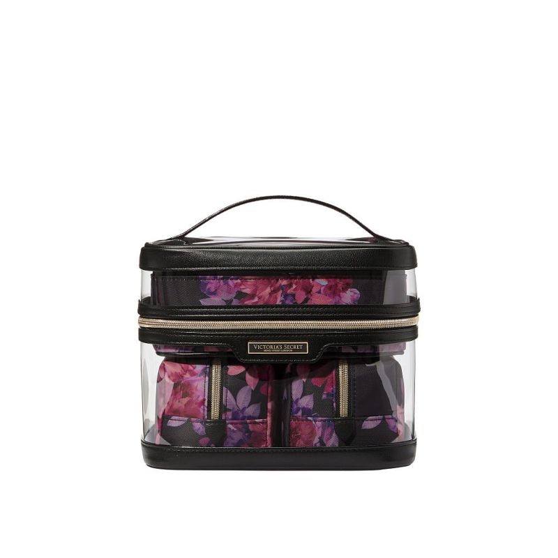 Набір косметичок 4-in-1 Train Case Midnight Garden від Victoria's Secret