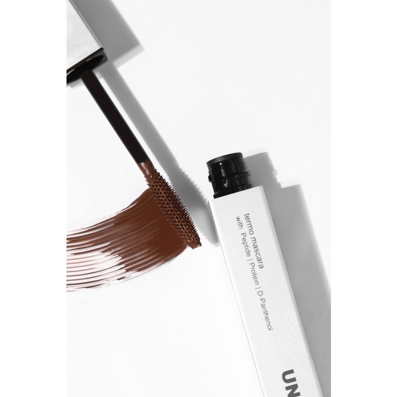 Туш для вій коричнева Brown Termo Mascara від UNICO