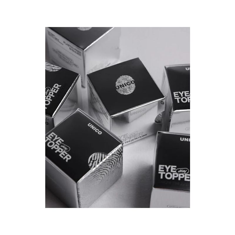 Тіні сяючі для повік з 3Д-блиском Shine Eye Topper від UNICO