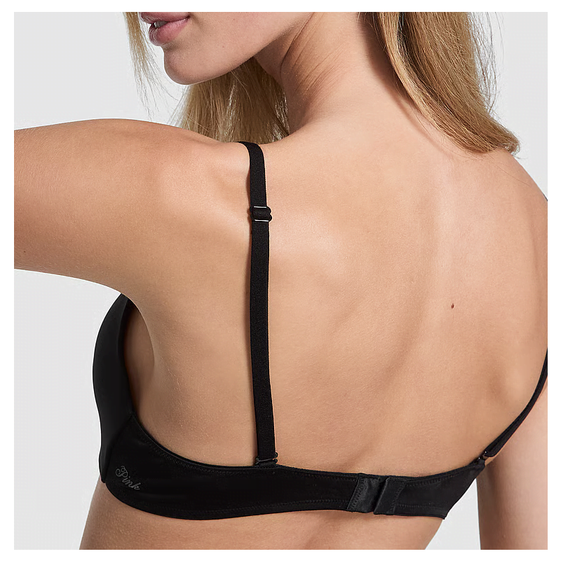Бюстгальтер PINK Wear Everywhere Push-Up Wireless Bra Black VS