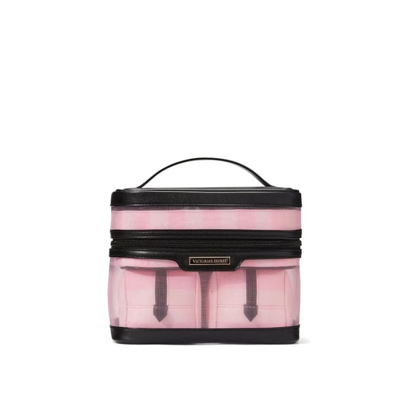 Набір косметичок  4-in-1 Train Caseу Iconic Stripe Mesh