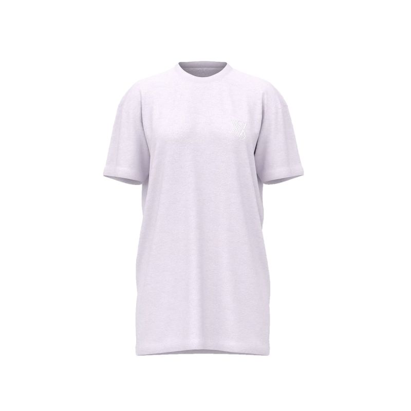 Нічна сорочка Oversize Cotton Sleep Tee VS White