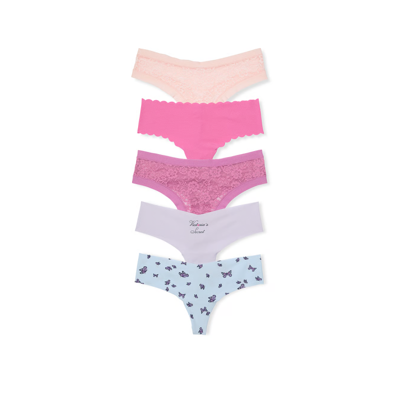 Набір трусиків 5-Pack No-Show Thong Panty N