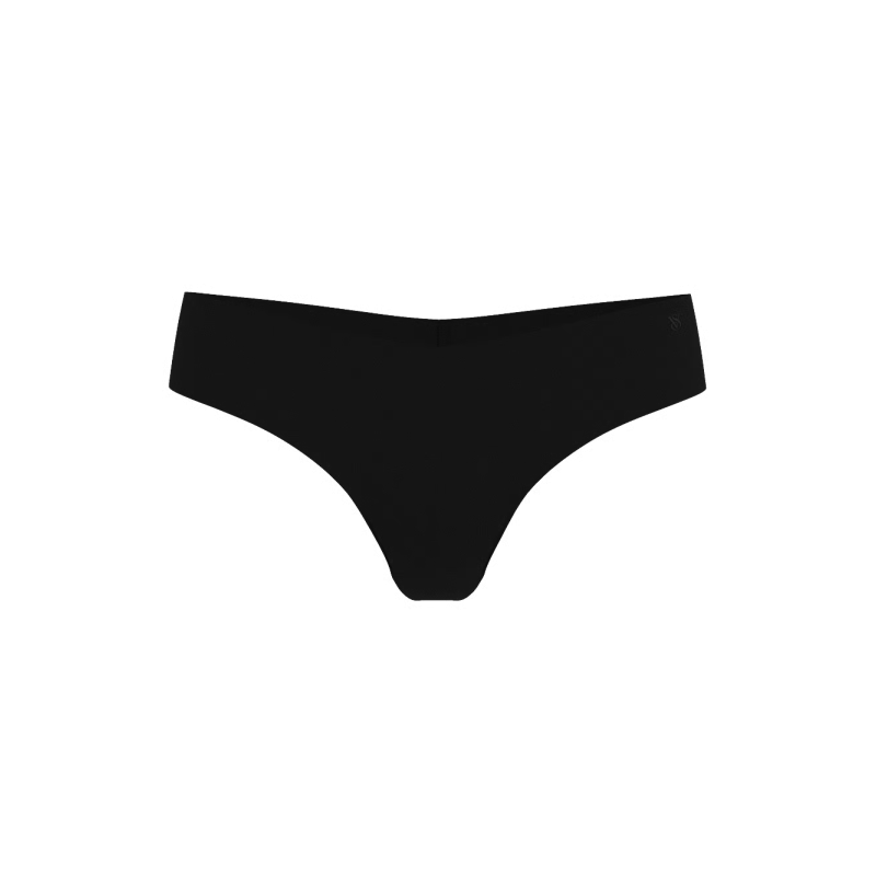 Трусики VS No-show Thong Panty Black N