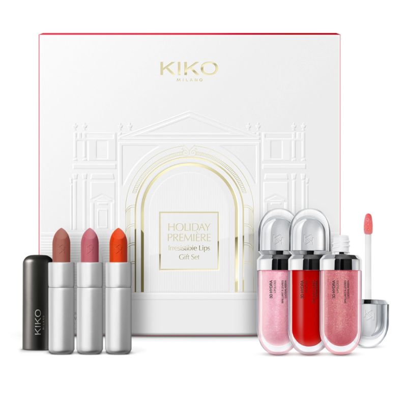 Подарунковий набір помад Holiday Première Irresistible Lips Gift Set від KIKO