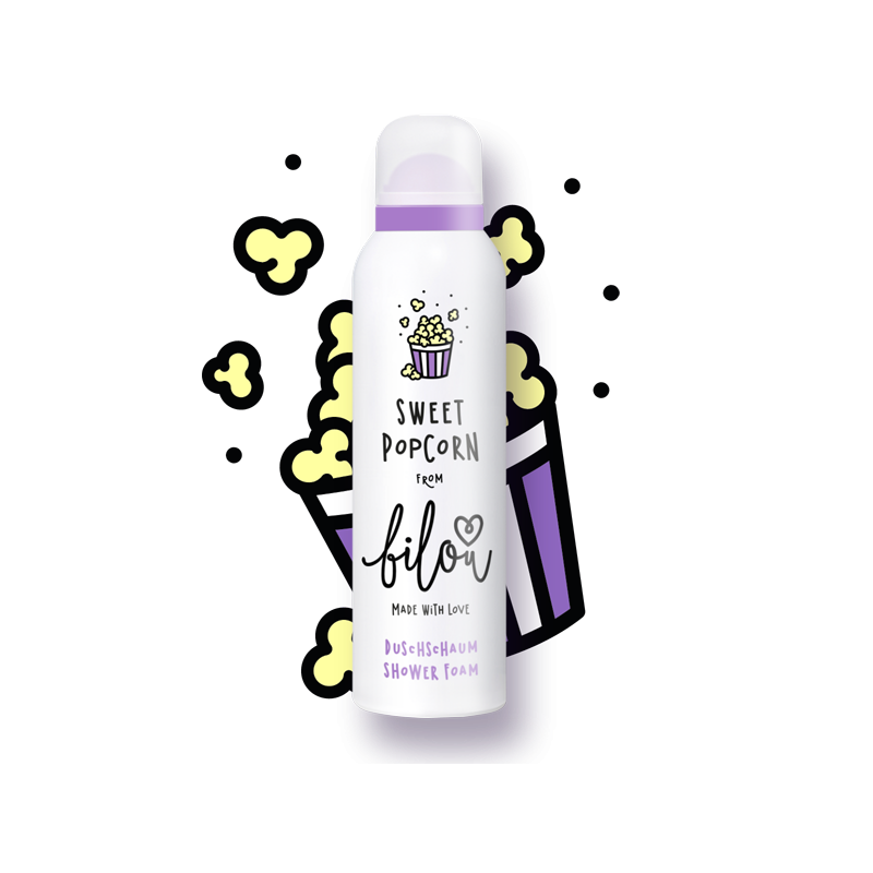 Bilou Пінка для душу Sweet Popcorn