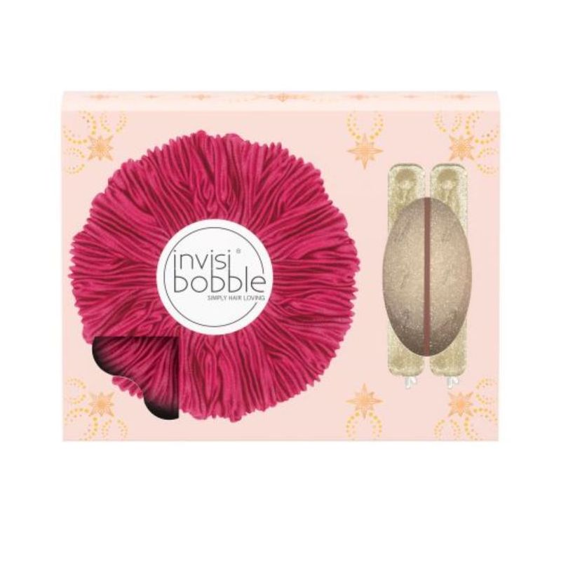 Подарунковий набір (резинка SPRUNCHIE та 2 заколки для волосся) invisibobble GIFT SET What a Blast