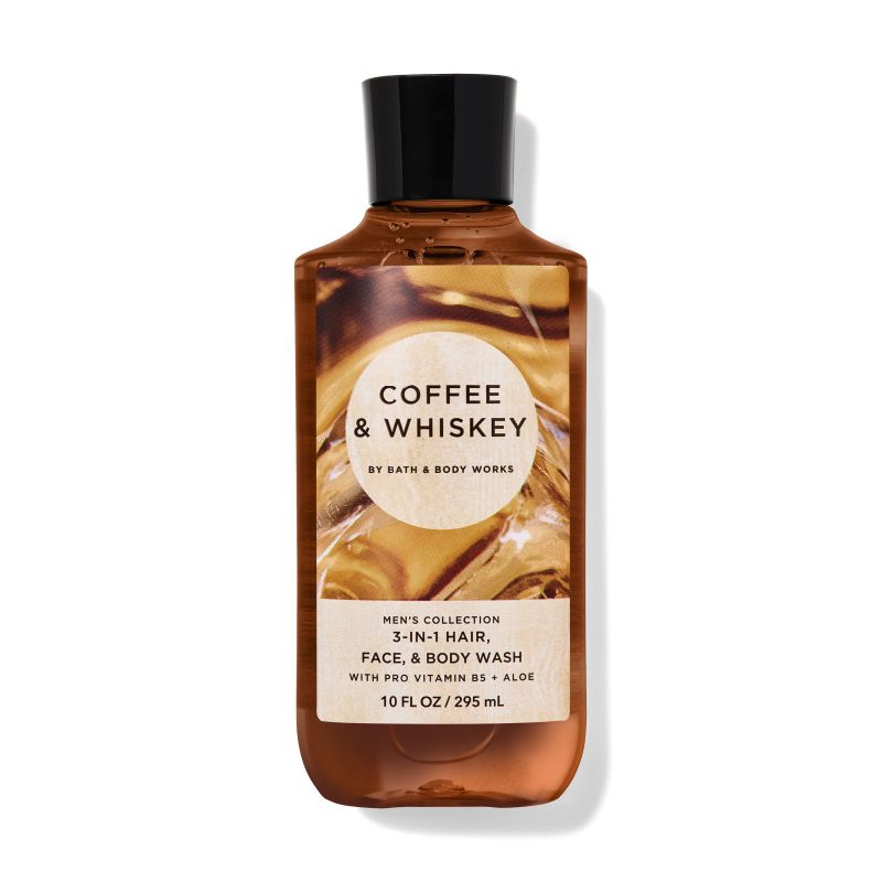 Парфумований гель для душу Coffee & Whiskey 3 in 1 Hair, Face & Body
