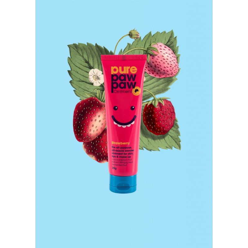 Pure Paw Paw бальзам для губ strawberry 25 г