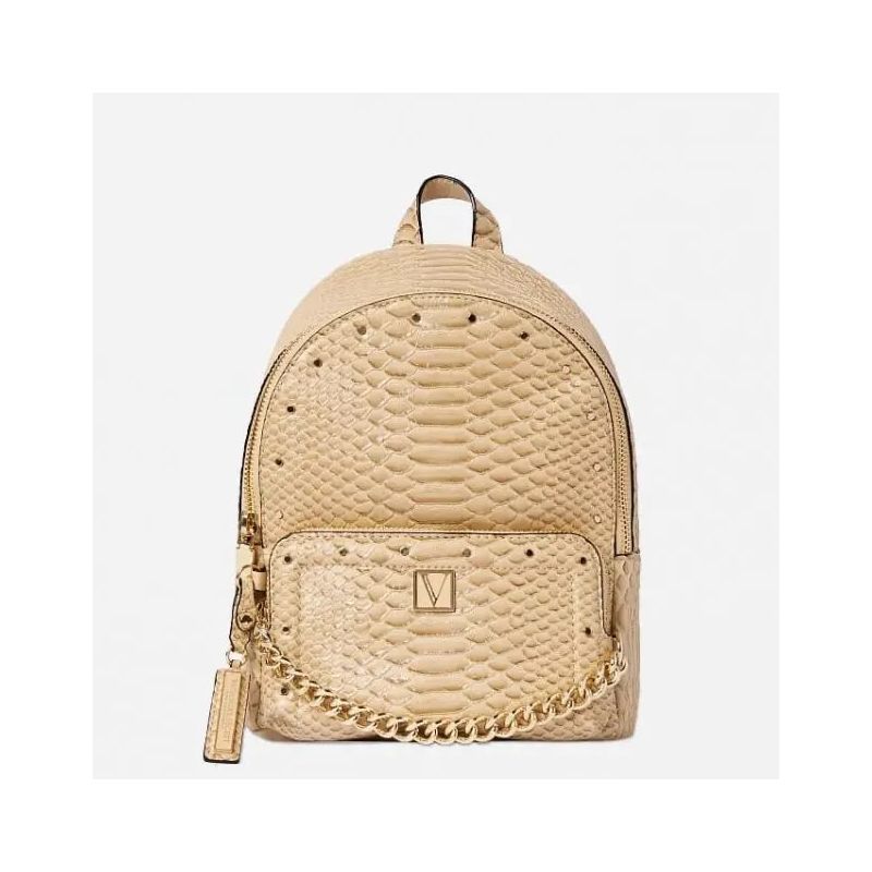 Рюкзак The Victoria Small Backpack Gold Python Victoria's Secret
