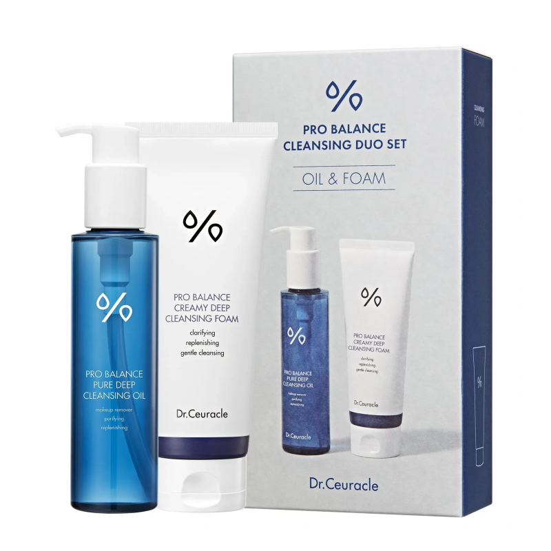 Набір для двоетапного очищення шкіри обличчя Pro Balance Cleansing Duo Set Dr.Ceuracle