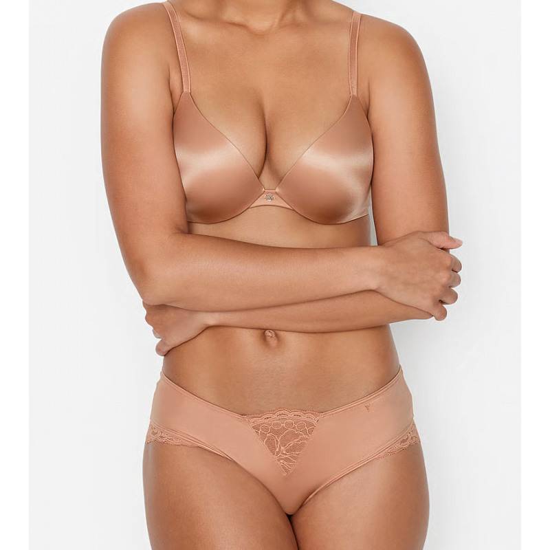 Бюстгальтер So Obsessed Smooth Push-Up Bra Praline VS