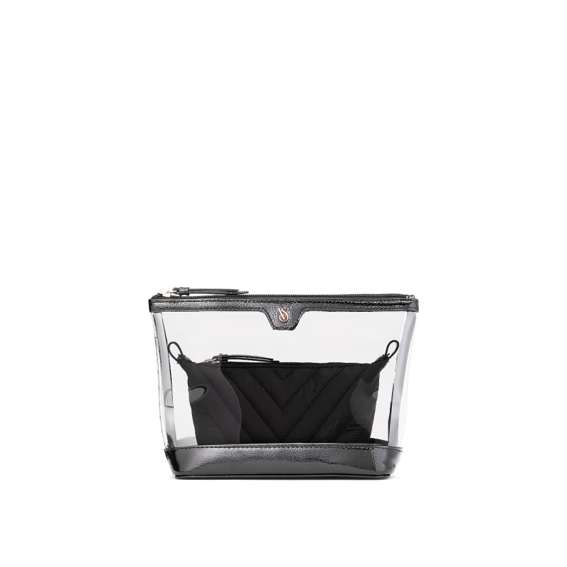 Косметичка Beauty Bag Duo Black V-Quilt