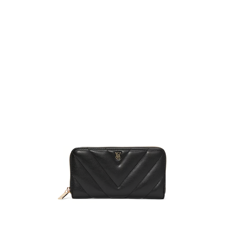 Гаманець Large Wallet with Zip Black-v