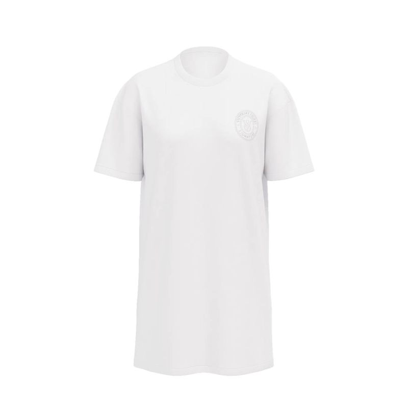 Нічна сорочка Oversize Cotton Sleep Tee White