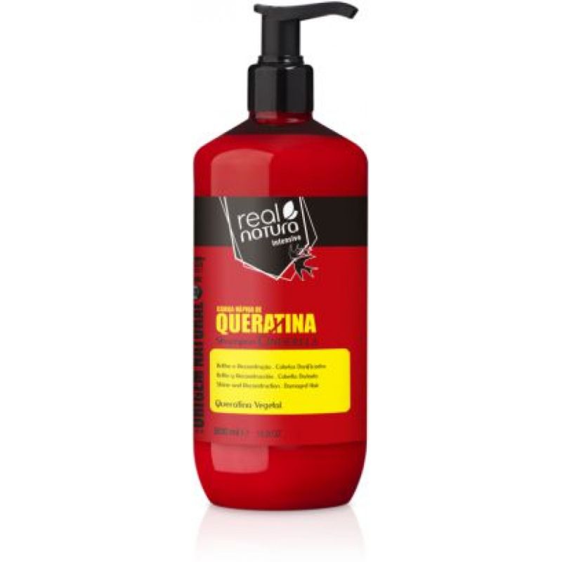 Шампунь відновлюючий з кератином Carga Rapida De Queratina від Real Natura 