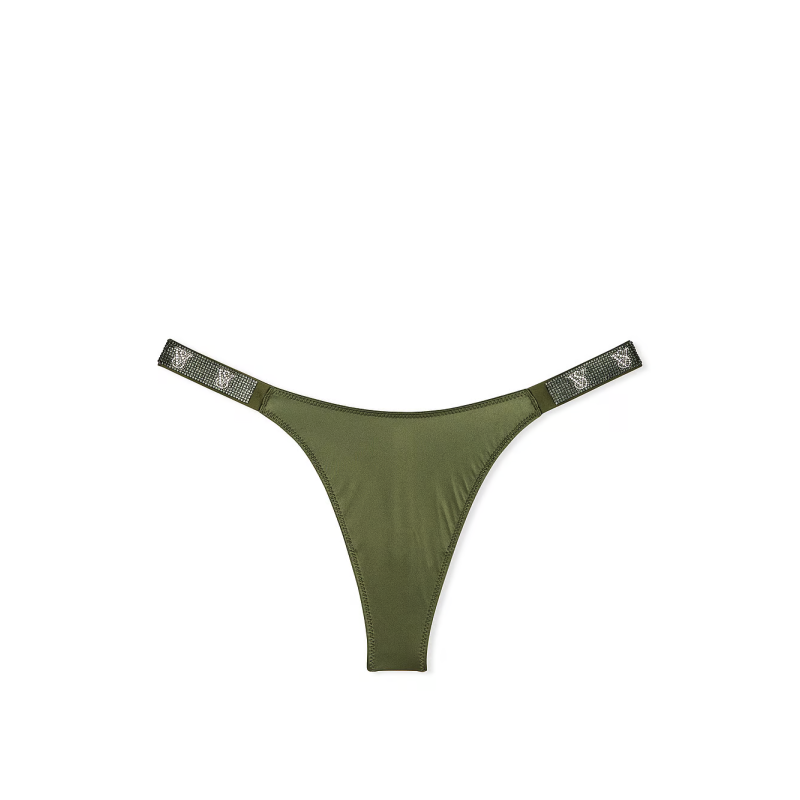 Трусики Very Sexy Shine Strap Thong Panty Woodland Green
