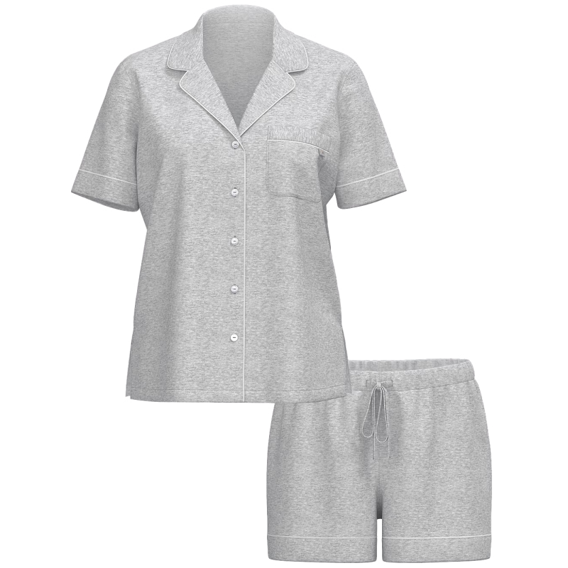 Піжама Modal Short Pajama Set Medium Heather