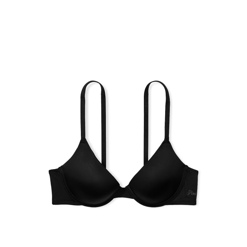 Бюстгальтер PINK Wear Everywhere Push-Up Bra Black