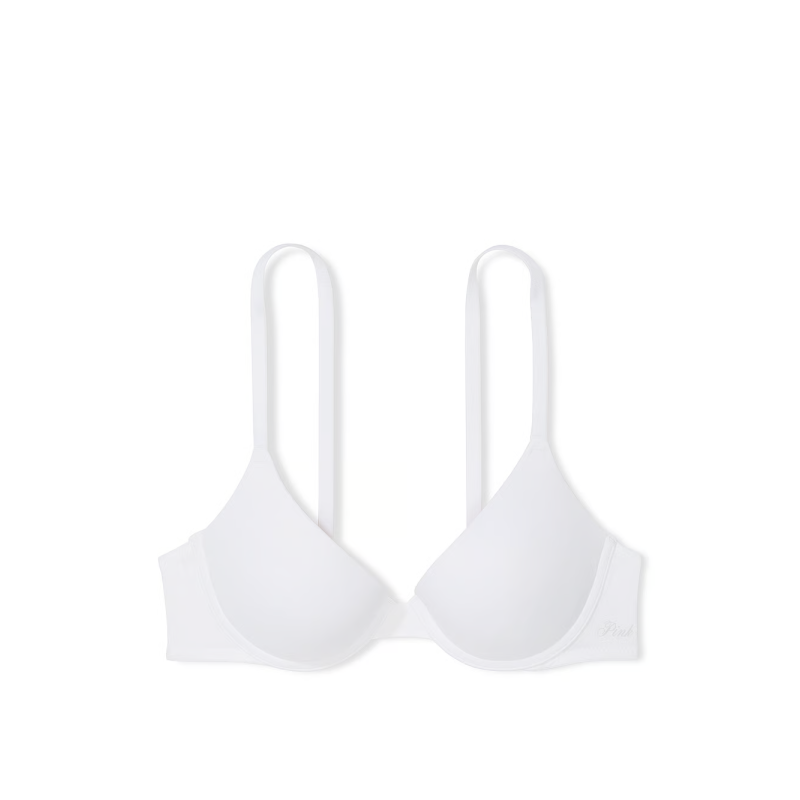 Бюстгальтер PINK Wear Everywhere Push-Up Bra White