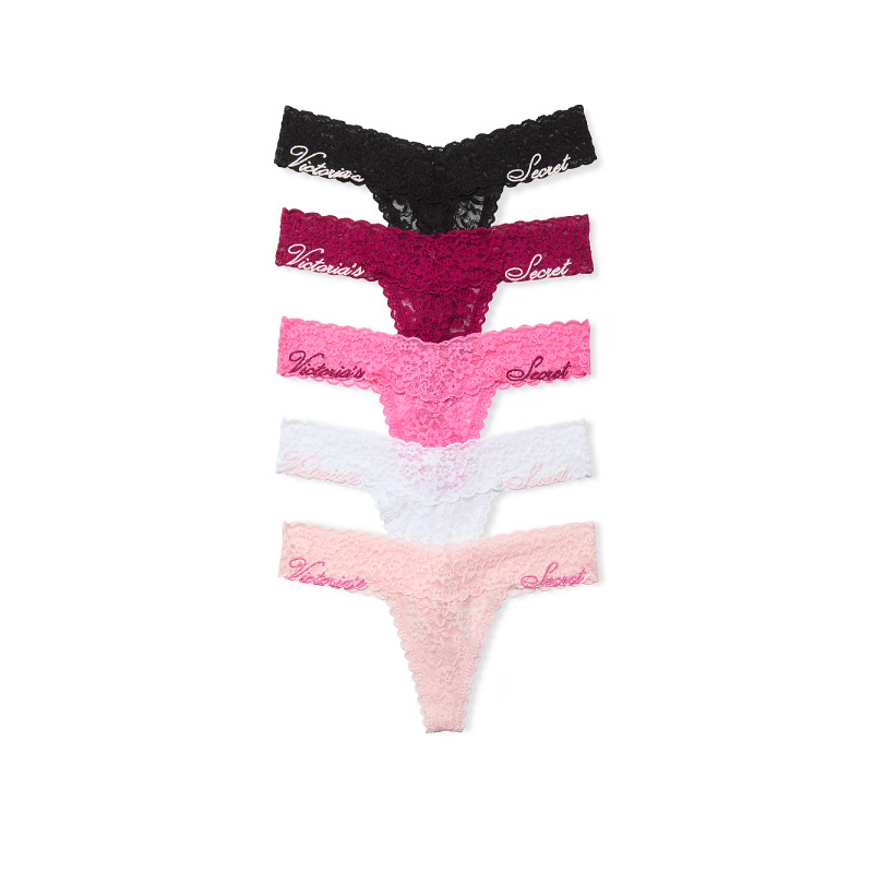 Набір трусиків 5-Pack Lacie Thong Panties Mix