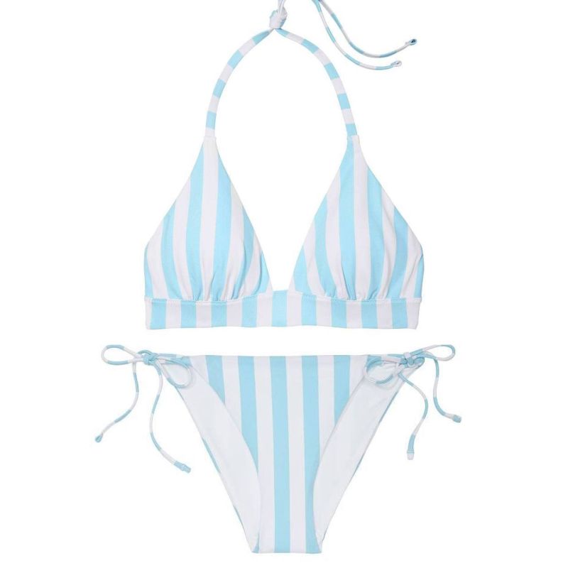 Купальник Mix-and-Match Halter Push-Up Aqua Cabana Stripe